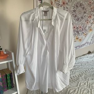 White H&M blouse